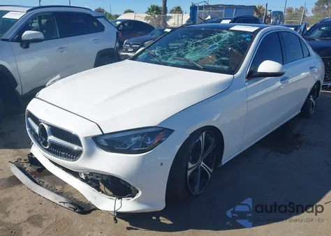 2024 Mercedes-Benz C 300 из США, поврежденный, VIN W1KAF4GB2RR205397